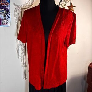 Enfocus Studio Scarlet Cardigan size large